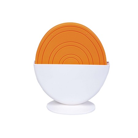 Прихватки силиконовые универсальные "Egg Trivet" Sallema (апельсиновый)