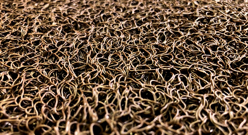 Ковёр Спагетти 60х90 см, (коричневый)