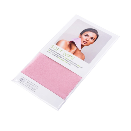 Салфетка для лица NANO SLICED 20х20 см (розовый)