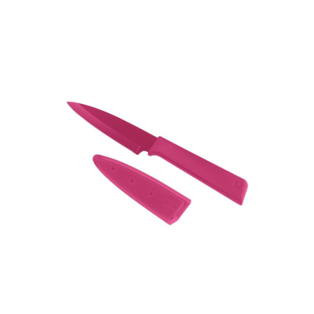 Нож малый гладкое лезвие Kuhn Rikon Colori (фуксия)