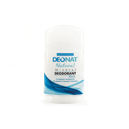 Дезодорант-Кристалл "ДеоНат" чистый, стик плоский, 100 г